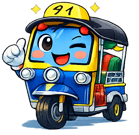 トゥクトゥクキャラ