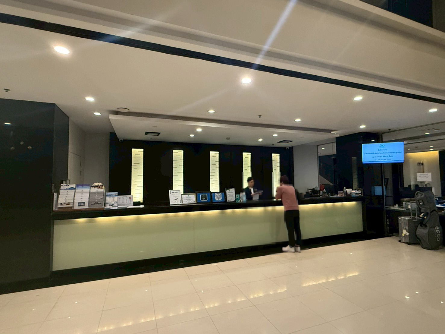 Cape Racha Sriracha ロビー・チェックインカウンター