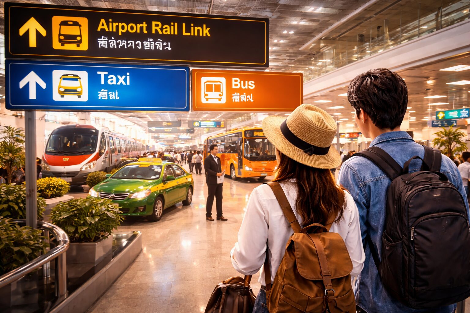 スワンナプーム空港 到着フロア