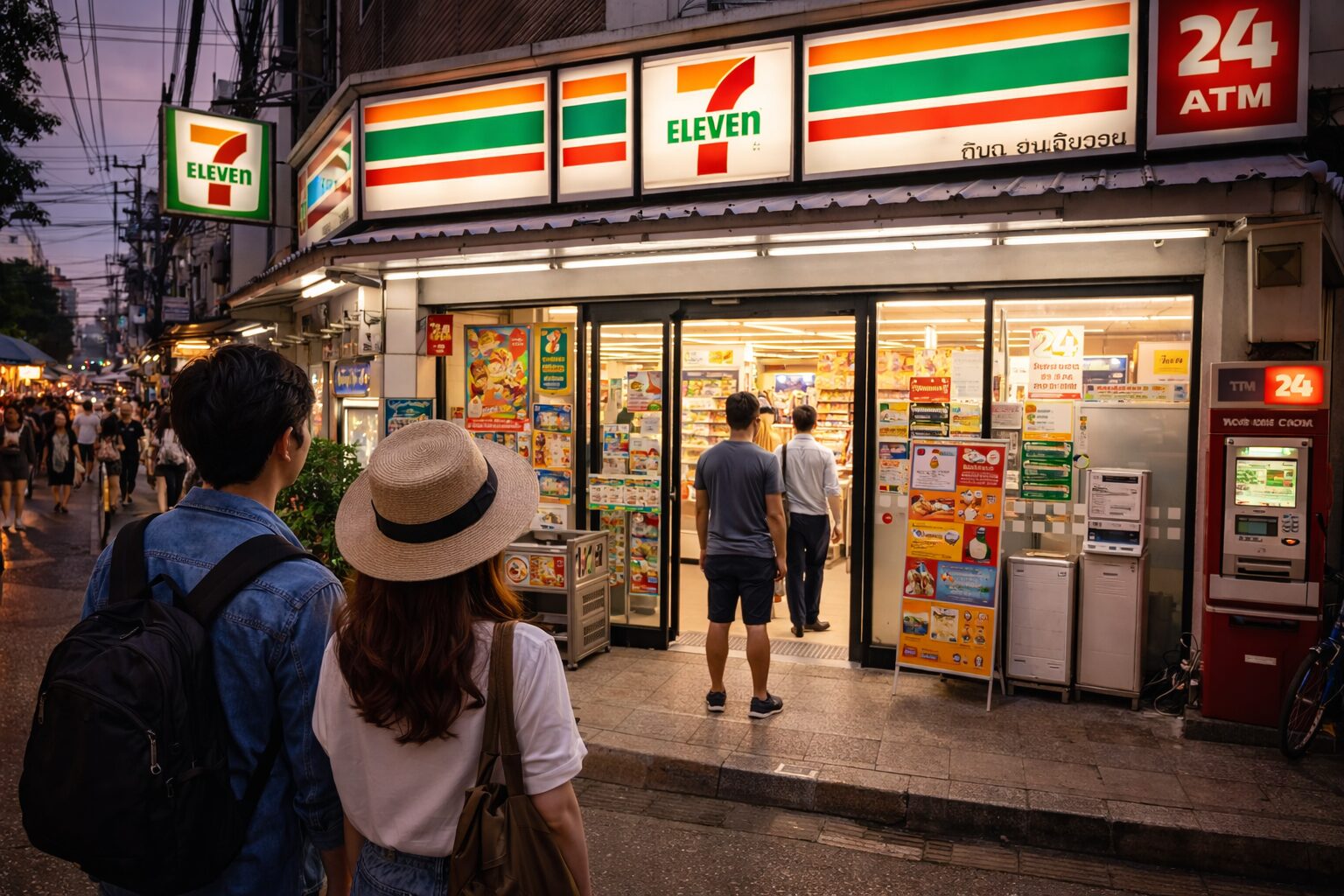 タイ バンコク セブンイレブン 多い