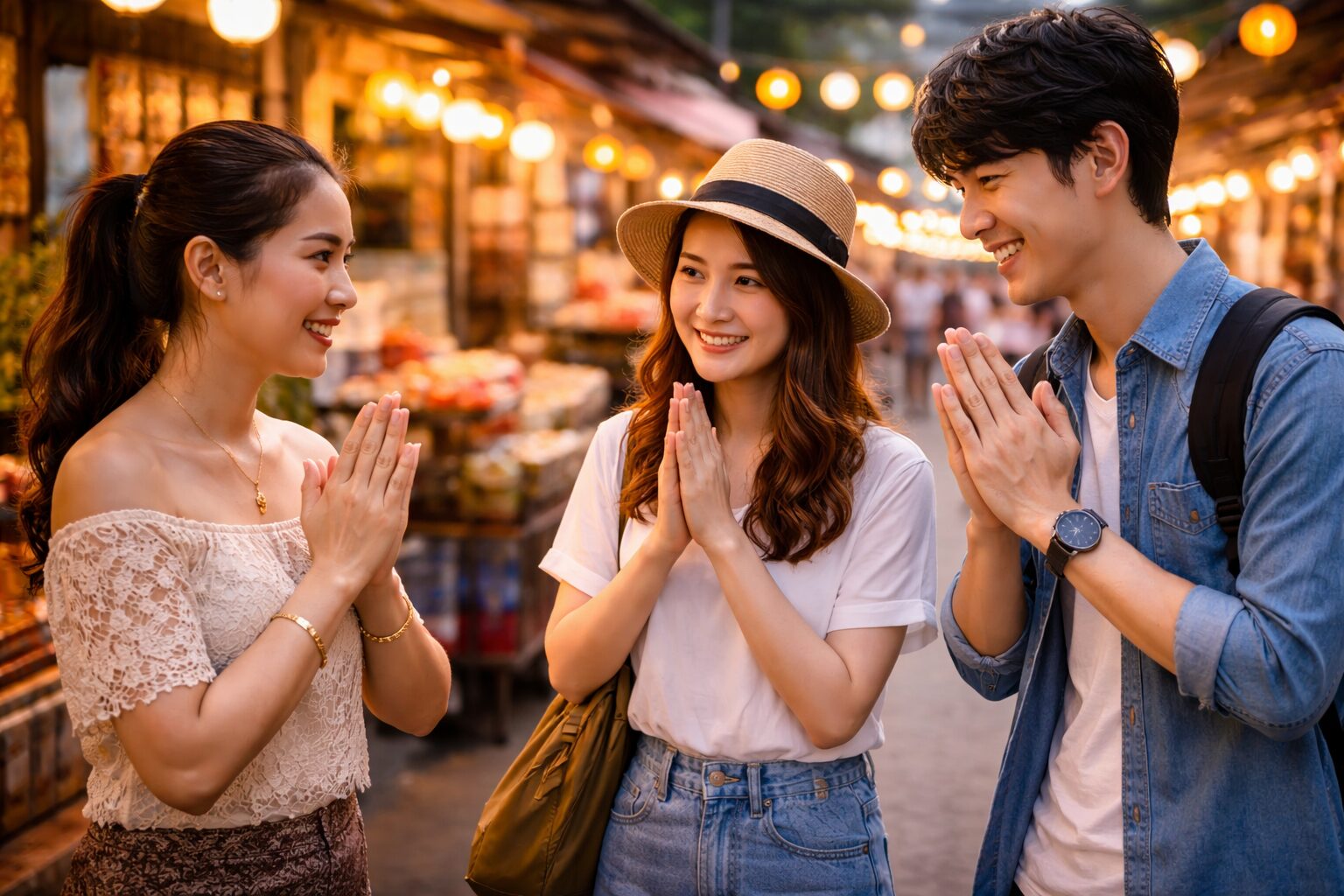 タイ ワイ 挨拶